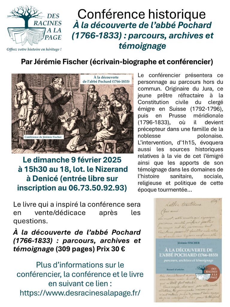 conférence abbé Pochard de Jérémie Fischer